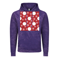 Cloud Purple christmas snow flakes seamless pattern Vintage Hoodie - BundleAndBundleShop