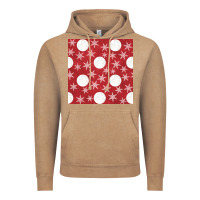 Vintage Coffee christmas snow flakes seamless pattern Vintage Hoodie - BundleAndBundleShop