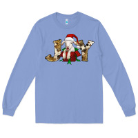 Colony Blue joy christmas lamb Long Sleeve Tee - Jasminsmagicworld