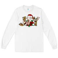White joy christmas lamb Long Sleeve Tee - Jasminsmagicworld