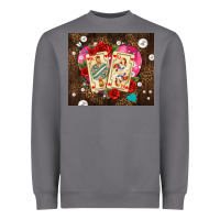 Storm playing cards and pearls Heavyweight Sweatshirt - AdoDesignShop