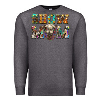 Charcoal Heather show mom camel Premium Sweatshirt - BarkalooDesign
