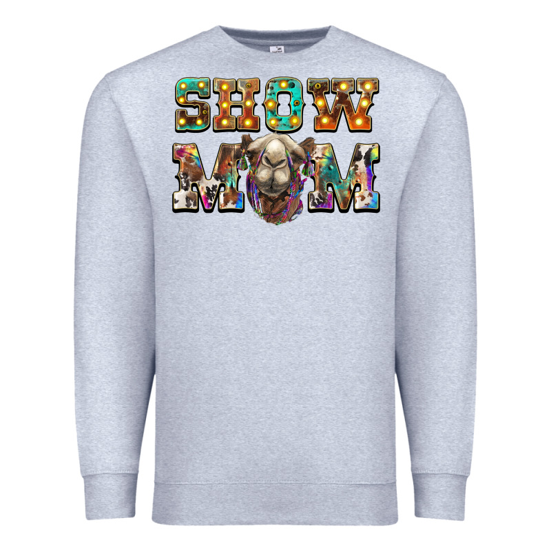 Show Mom Camel Premium Sweatshirt by BarkalooDesign | Teevron