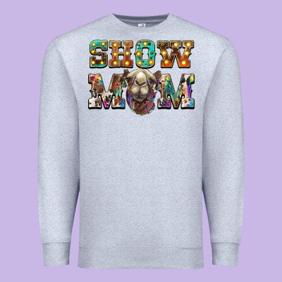 Show Mom Camel Premium Sweatshirt Designed By Barkaloodesign