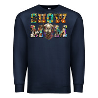 Navy show mom camel Premium Sweatshirt - BarkalooDesign