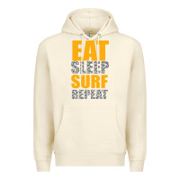 Sandshell eat sleep surf repeat Premium Hoodie - Bettercallsaul