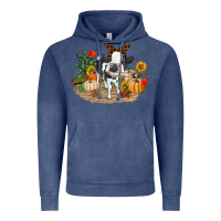 Vintage Denim Fall baby cow Vintage Hoodie - RanaPortraitStore