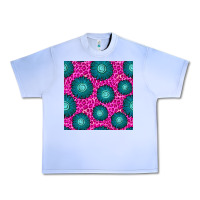 Grape Ice floral pink leopard seamless pattern Urban Heavy Tee - BundleAndBundleShop