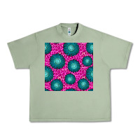 Oil Green floral pink leopard seamless pattern Urban Heavy Tee - BundleAndBundleShop