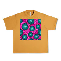 Peanut Butter floral pink leopard seamless pattern Urban Heavy Tee - BundleAndBundleShop