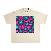 Sandshell floral pink leopard seamless pattern Urban Heavy Tee - BundleAndBundleShop