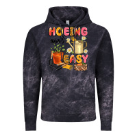 Cloud Black hoeing ain't easy Vintage Hoodie - Artiststas