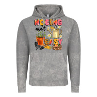 Cloud Rock hoeing ain't easy Vintage Hoodie - Artiststas