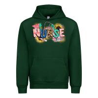 Forest Green nurse Urban Hoodie - CowGirlArtShop
