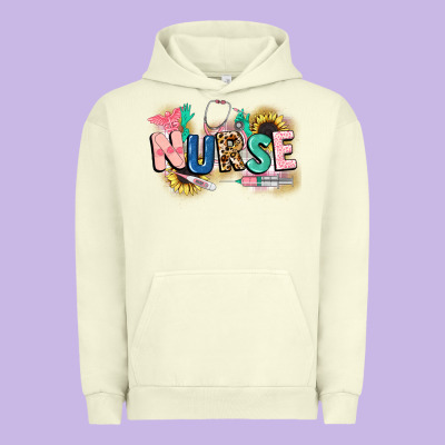 Nurse Urban Hoodie Designed By Cowgirlartshop