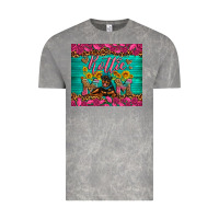 Cloud Rock Rottie mom with roses Vintage Tee - Artiststas