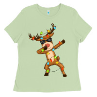 Matcha dabbing deer Ladies Tee - Zillion Design Studio