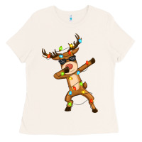 Bone dabbing deer Ladies Tee - Zillion Design Studio