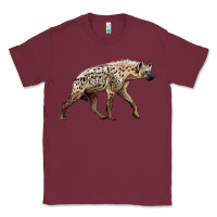 Burgundy hyena Classic Tee - LillyAllenDesigns