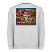 Heather Grey proud of my roots tumbler Heavyweight Sweatshirt - BundleAndBundleShop