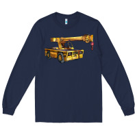 Navy carry deck crane Long Sleeve Tee - LillyAllenDesigns