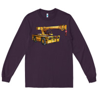 Plum carry deck crane Long Sleeve Tee - LillyAllenDesigns