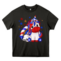 Asphalt 4th of july american unicorn Heavy Core Tee - texasbilliewilder