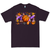 Plum mom basketball Premium Tee - Zillion Design Studio
