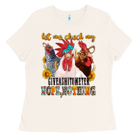 Bone let me check my giveashitometer Ladies Tee - texasbilliewilder