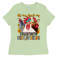 Matcha let me check my giveashitometer Ladies Tee - texasbilliewilder