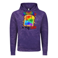 Cloud Purple diversity is my jam Vintage Hoodie - Artiststas