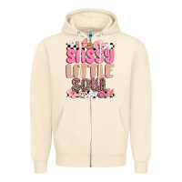 Sandshell sassy little soul Zipper Hoodie - MaliasSmallBusiness