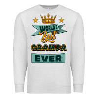 Oatmeal Heather world's best grampa ever Premium Sweatshirt - Jasminsmagicworld