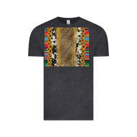 Vintage Black western serape cowhide Vintage Tee - Jasminsmagicworld