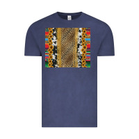 Vintage Denim western serape cowhide Vintage Tee - Jasminsmagicworld