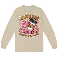 Mushroom caffeine and kindness brewtiful blend Long Sleeve Tee - JahusDesignShop