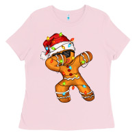 Bubblegum Pink dabbing cookies Ladies Tee - Zillion Design Studio