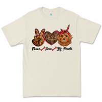 Bone peace love toy poodle Premium Tee - RanaPortraitStore