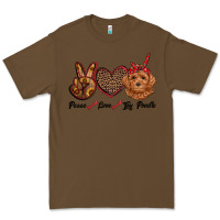 Cacao peace love toy poodle Premium Tee - RanaPortraitStore
