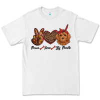 White peace love toy poodle Premium Tee - RanaPortraitStore