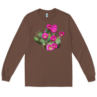 Chestnut strawberry hedgehog cactus Long Sleeve Tee - LillyAllenDesigns