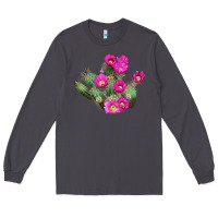 Smoke strawberry hedgehog cactus Long Sleeve Tee - LillyAllenDesigns
