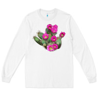 White strawberry hedgehog cactus Long Sleeve Tee - LillyAllenDesigns
