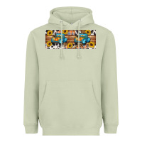 Matcha Fall truck Heavyweight Hoodie - Artiststas