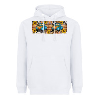 White Fall truck Heavyweight Hoodie - Artiststas
