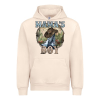 Sandshell Mama's Boy western Cowboy boots cactus Urban Hoodie - HowdyJamesFarm