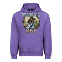 Tulip Mama's Boy western Cowboy boots cactus Urban Hoodie - HowdyJamesFarm