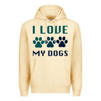 Pina Colada i love my dogs Premium Hoodie - Bettercallsaul