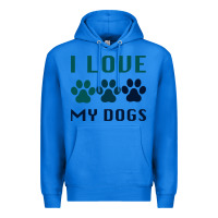 True Royal i love my dogs Premium Hoodie - Bettercallsaul