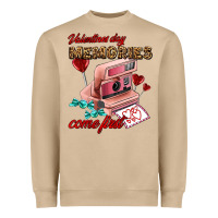 Mushroom valentines day memories come first Heavyweight Sweatshirt - AdoDesignShop